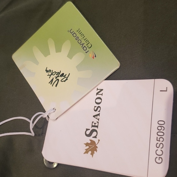 NWT Sunny Sports Local 437 Polo Shirt Green Mens Large - Picture 5 of 10